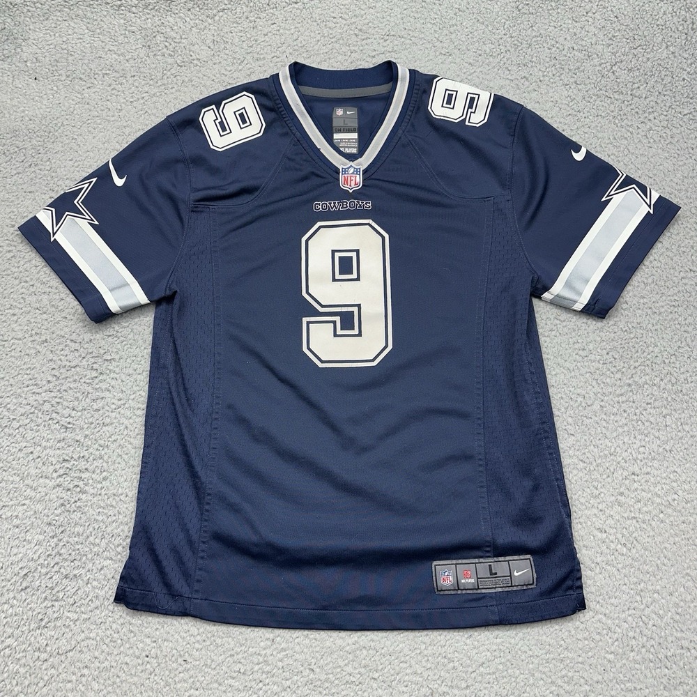 Nike DC7002Y Youth‎ Large 14/16 Dallas Cowboys #9 Tony Romo NFL Football Jersey